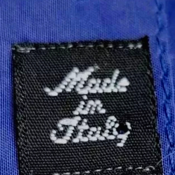 Post Card Italy Purple Quilted Full Zip Vest Sleeveless Jacket! Size 10 - Picture 8 of 8